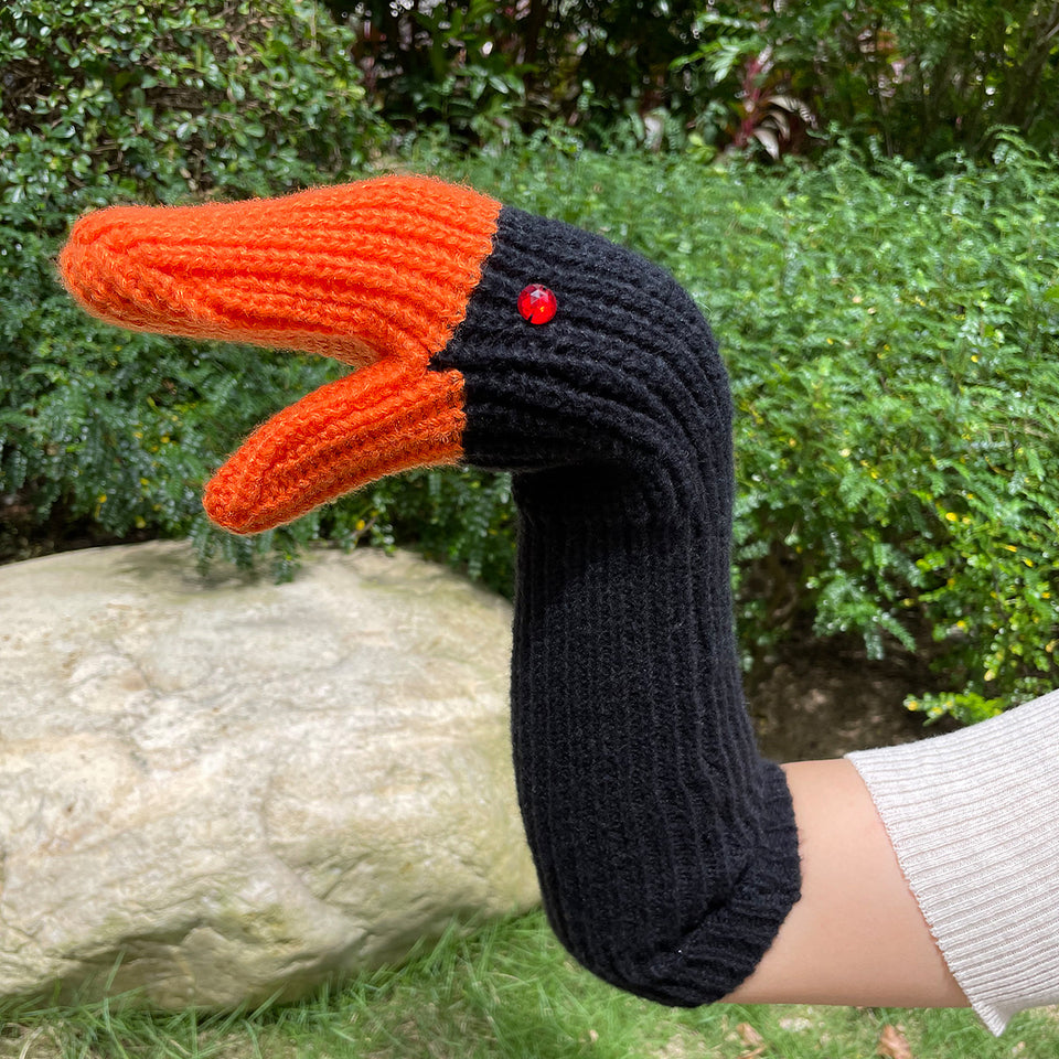 Full Finger Gloves Knitted Wool Mittens