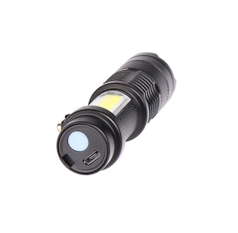 Outdoor Glare Zoom LED Flashlight