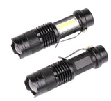 Outdoor Glare Zoom LED Flashlight