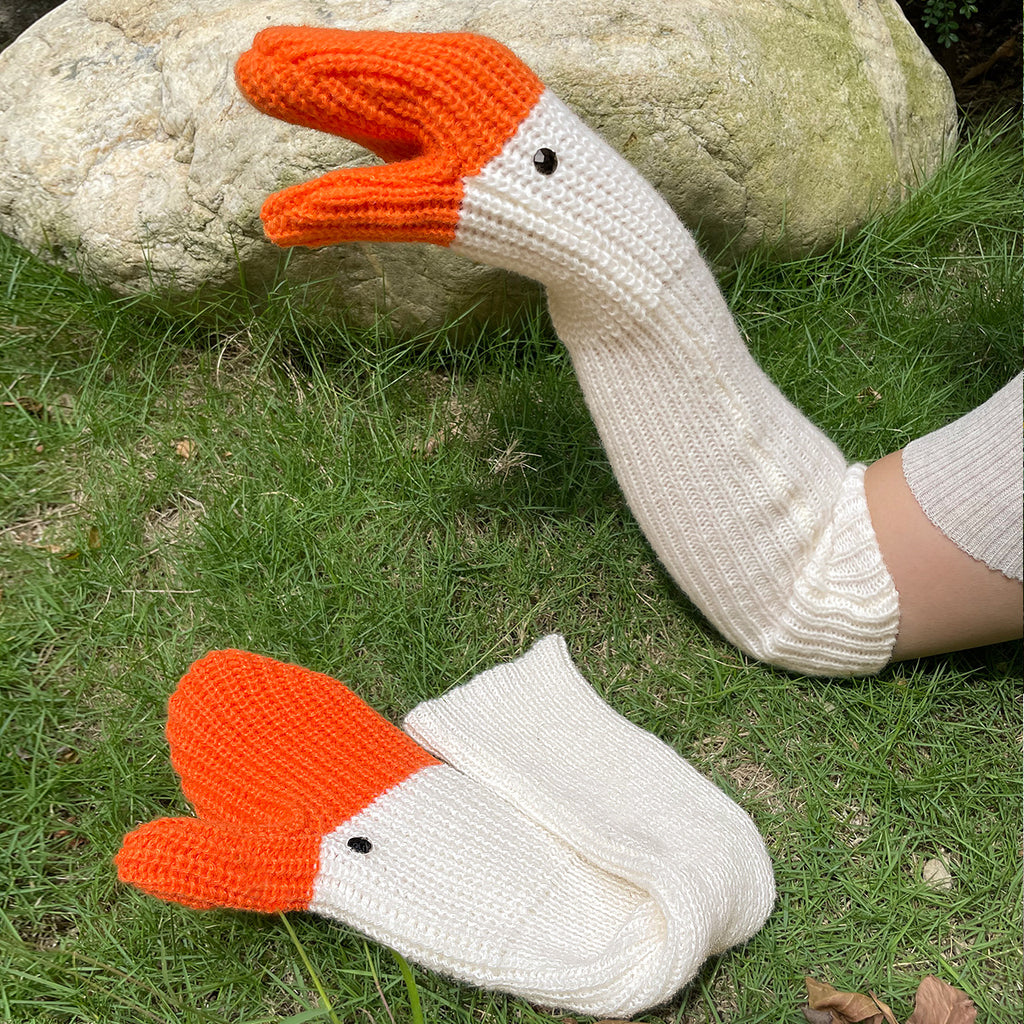 Full Finger Gloves Knitted Wool Mittens